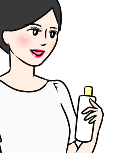 美容液で潤いを与える